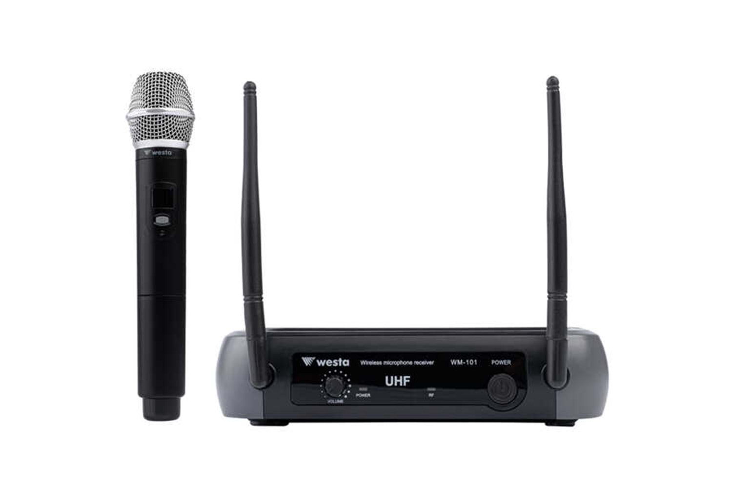 WM-101H 1 RECEIVER+ 1 HANDHELD MIKROFON SETI
