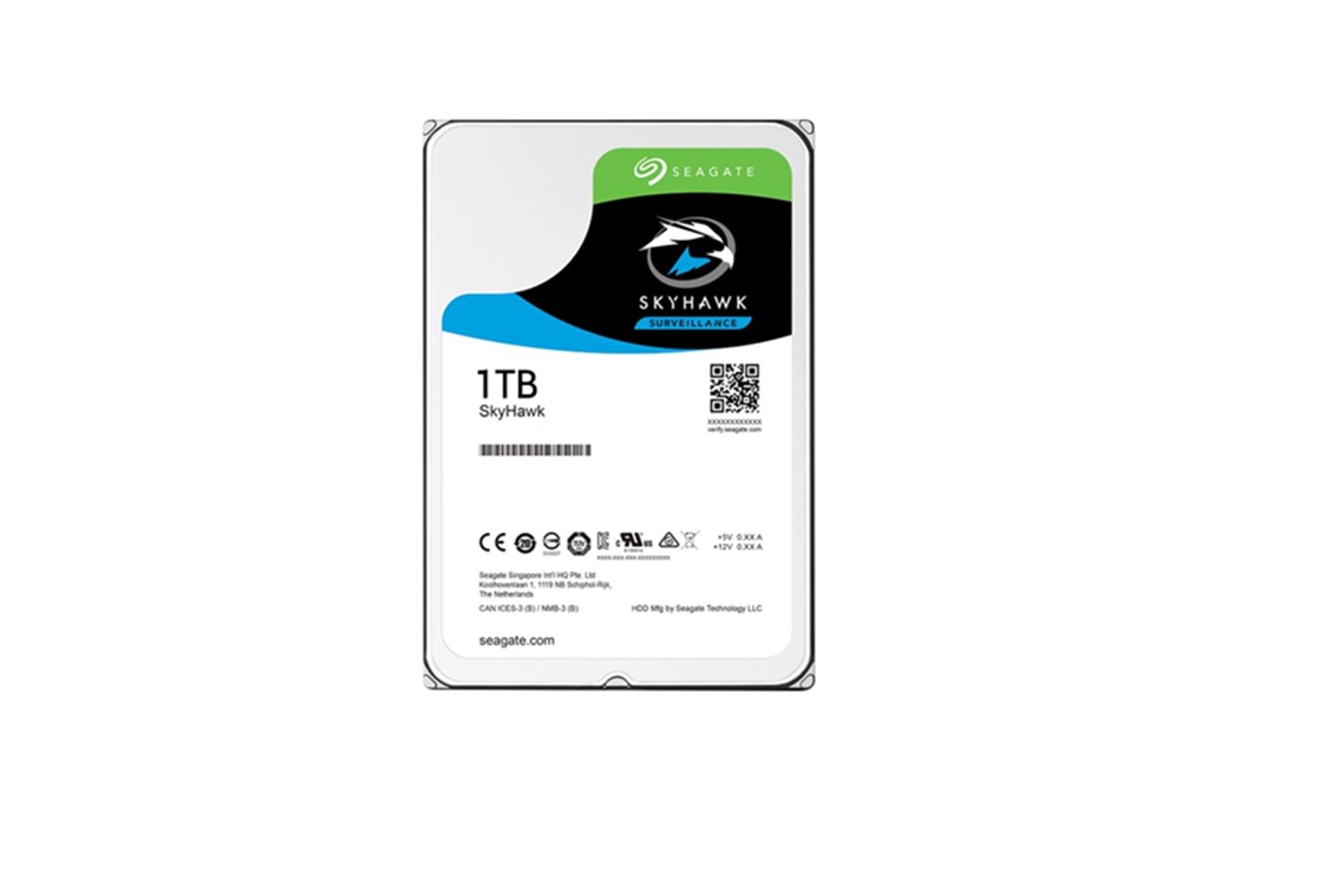 1 TB SEAGATE SKYHAWK 7/24 GÜVENLİK HARDDİSK TÜRKİYE DİSTRÜBÜTÖR
