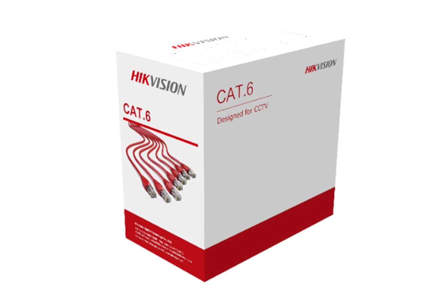 HİKVİSİON DS-1LN6U-G SAF BAKIR 23 AWG UTP CAT6 305 METRE GRİ İNDOOR