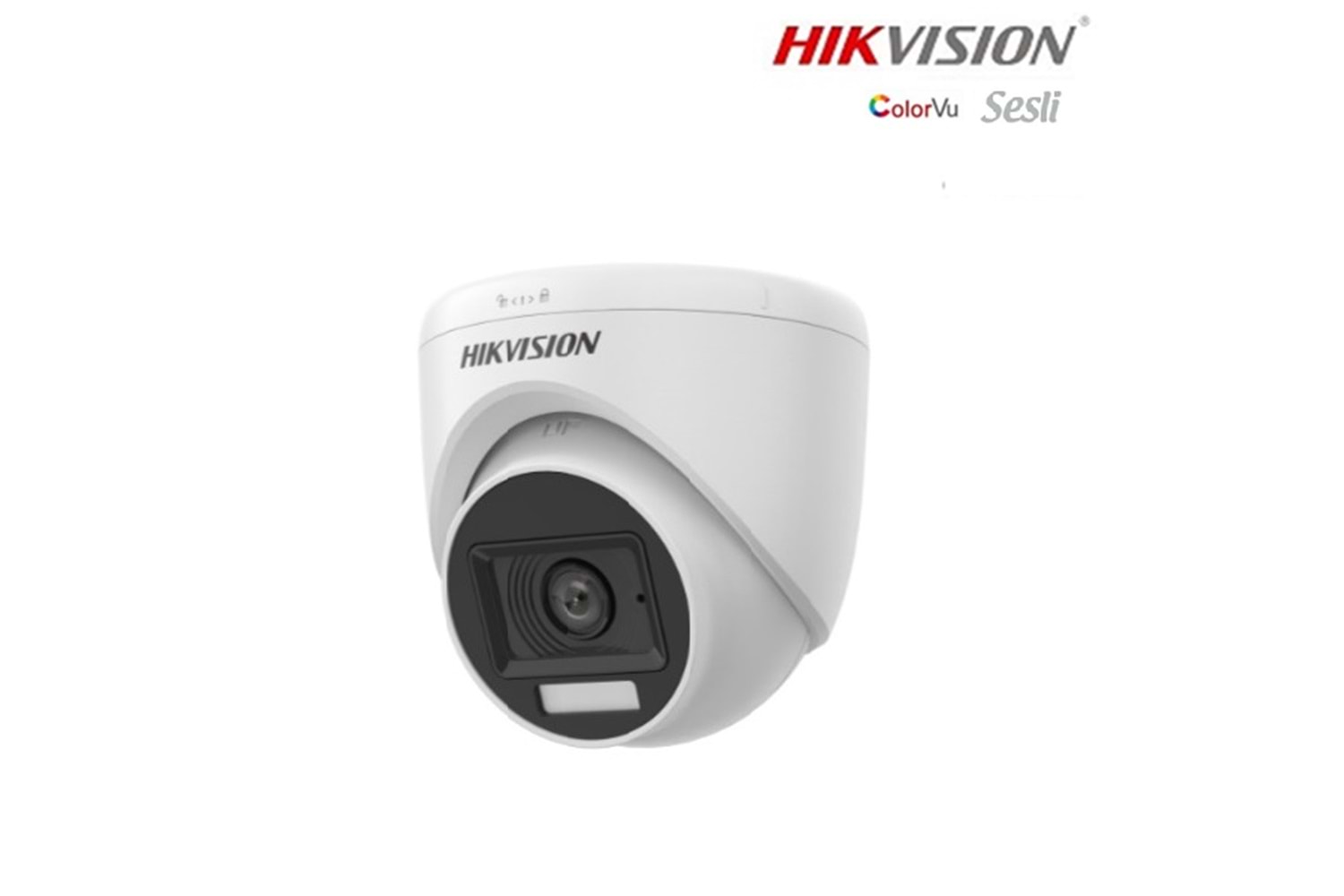 HIKVISION 2CE70DF0T-LPFS 2MP 2.8 MM MIKROFONLU GECE RENKLI GÖRÜŞLÜ DOME KAMERA