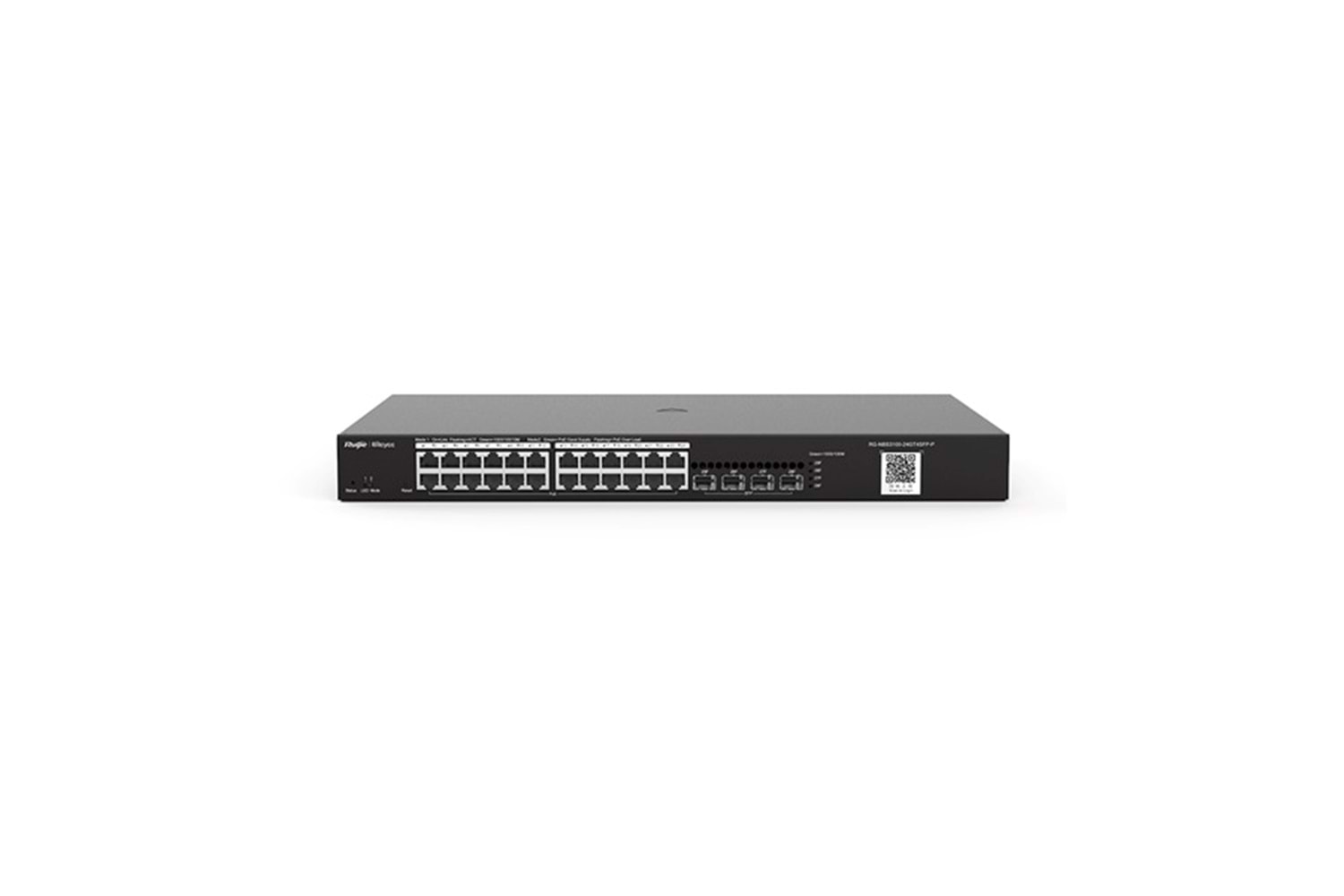 RUIJIE REYEE RG-NBS3100-24GT4SFP-P 24 PORT 10/100/1000 24 PORT POE 4 X SFP 370 WATT YONETILEBILIR RACK MOUNT SWITCH