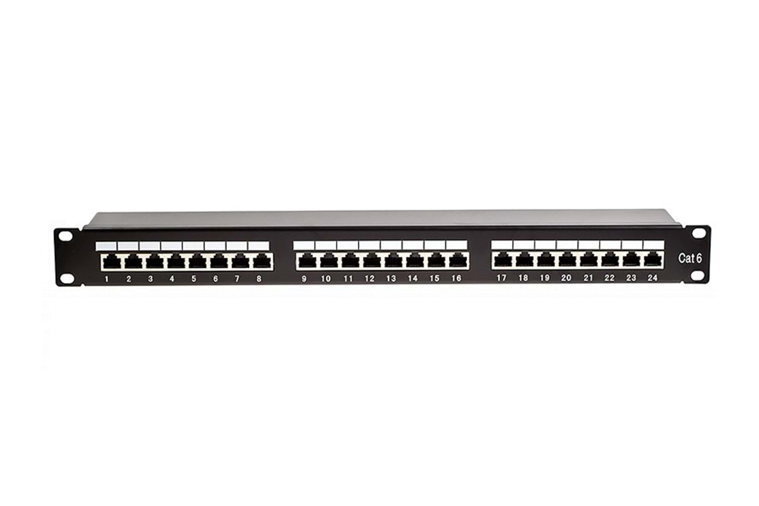 24 PORT DOLU CAT6 UTP PATCH PANEL