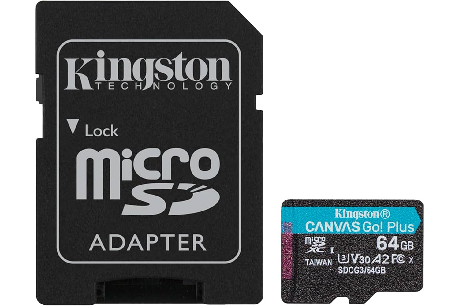 KINGSTON CANVAS SELECT PLUS 64GB MICRO SDHC CLASS10 100MB/s HAFIZA KARTI SDCS3/64GB