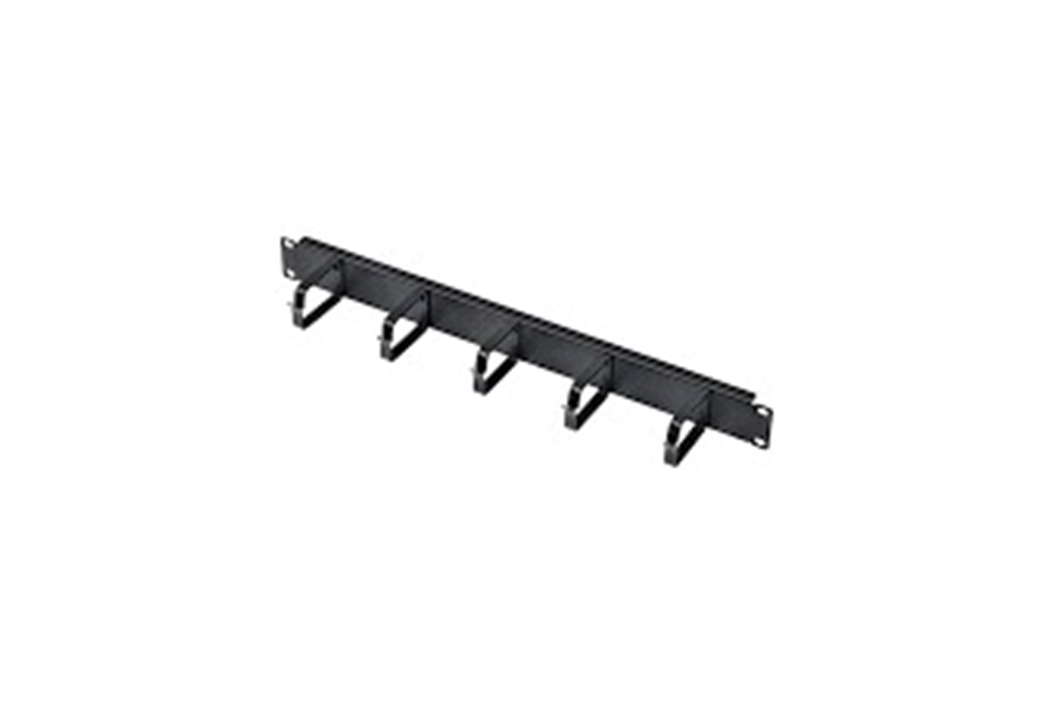 1U YATAY ORGANİZER METAL KANCALI