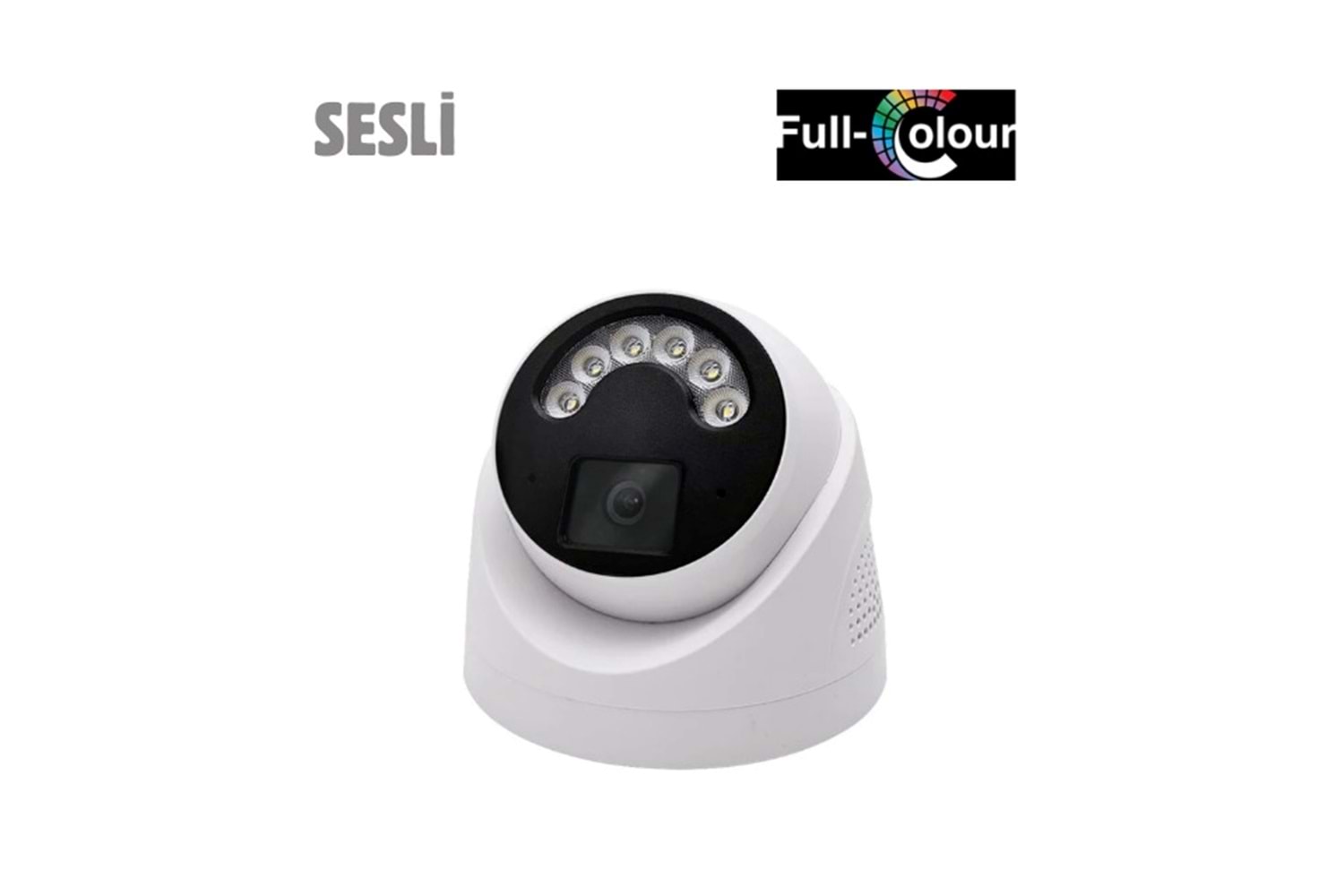 EGETEK 4MP SESLİ WARM LED DOME İP KAMERA