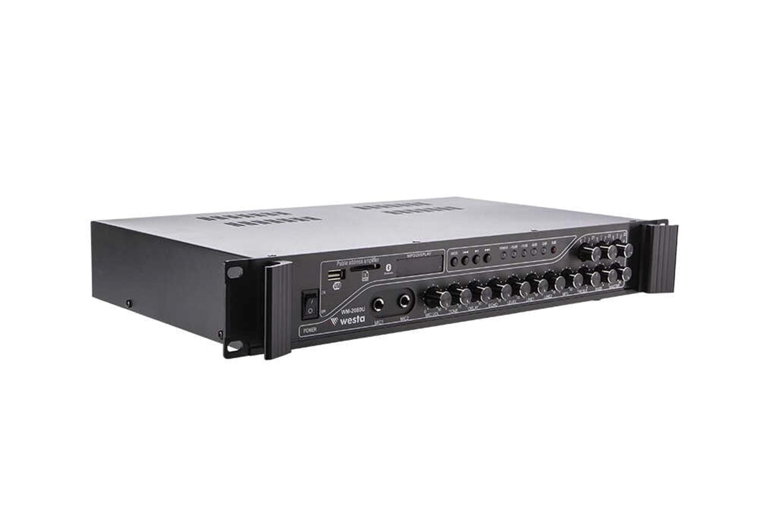 WM-2080U - 3 Bölgeli 100-200W Mixer Amfi