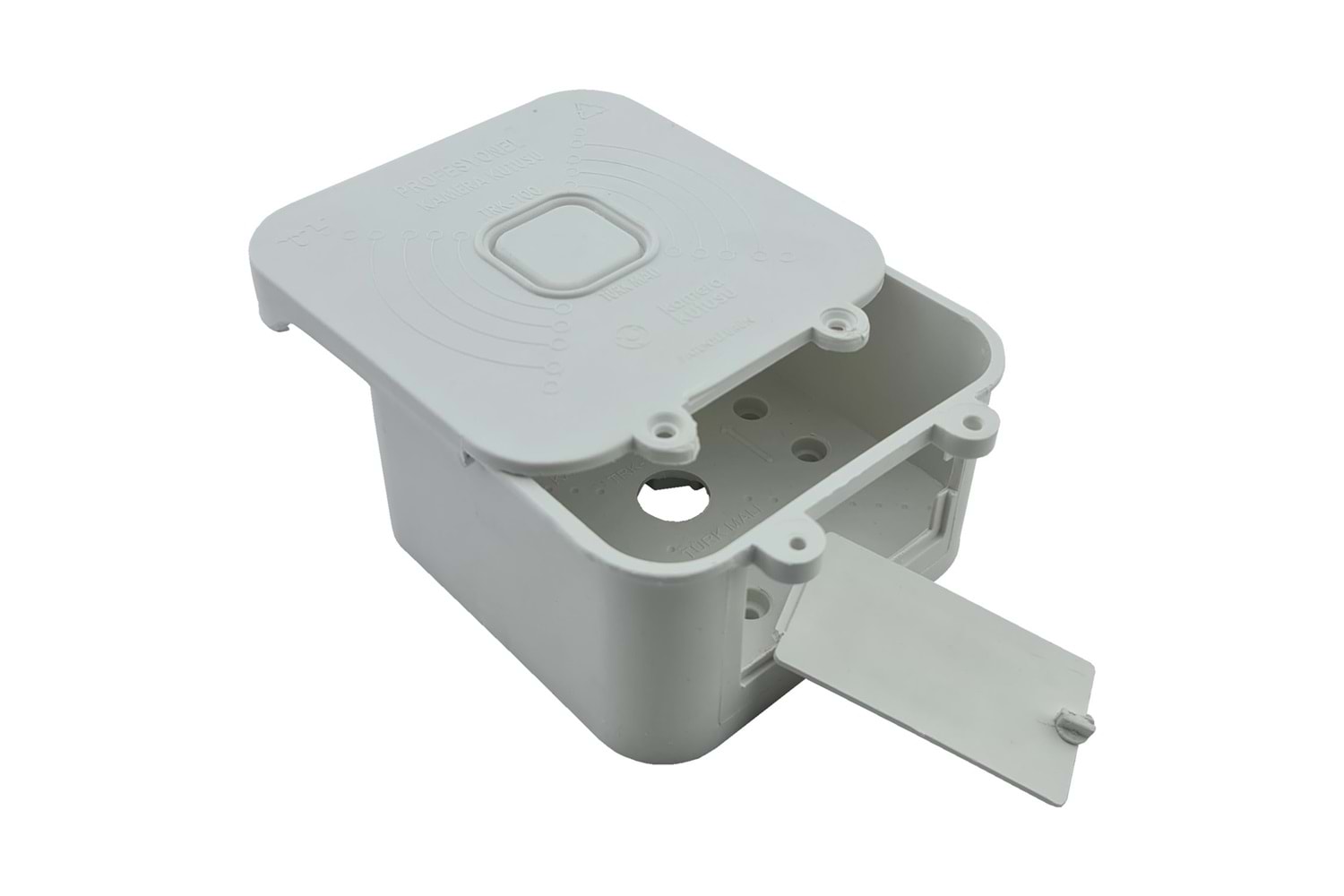 TRK-100 KARE PROF. KAM. KUTUSU BEYAZ