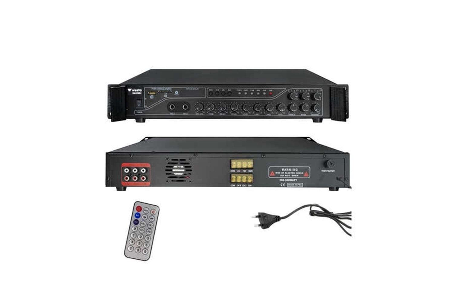 WESTA WM-2300U 3 BÖLGELİ 150-300W MİXER AMFİ