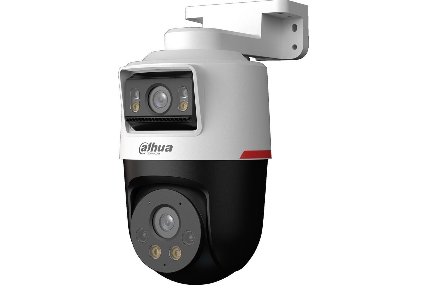 DAHUA IPC-PTS2249B-E2-S-PV-PRO 2+2 MP WIZCOLOR ÇIFT LENSLI SABIT ODAKLI PAN & TILT WIZSENSE KAMERA