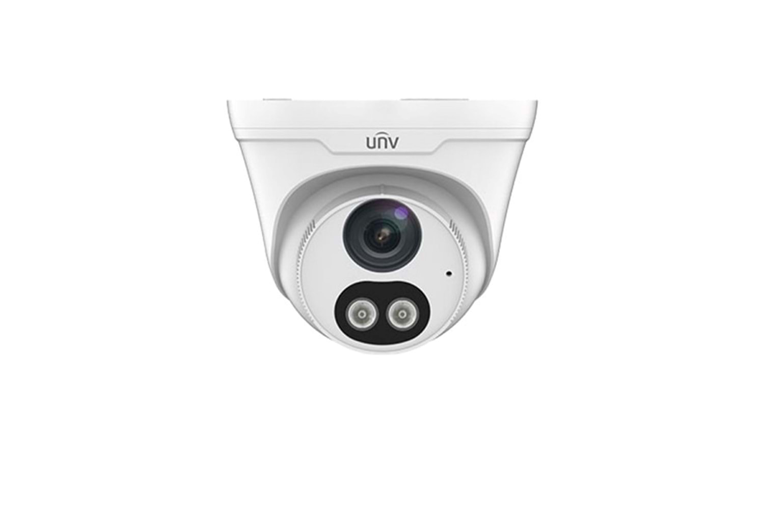 UNV IPC3612LB-AF28-DL-E 2MP 1080P H265+ DUAL LİGHT RENKLI SESLI POE IP DOME KAMERA