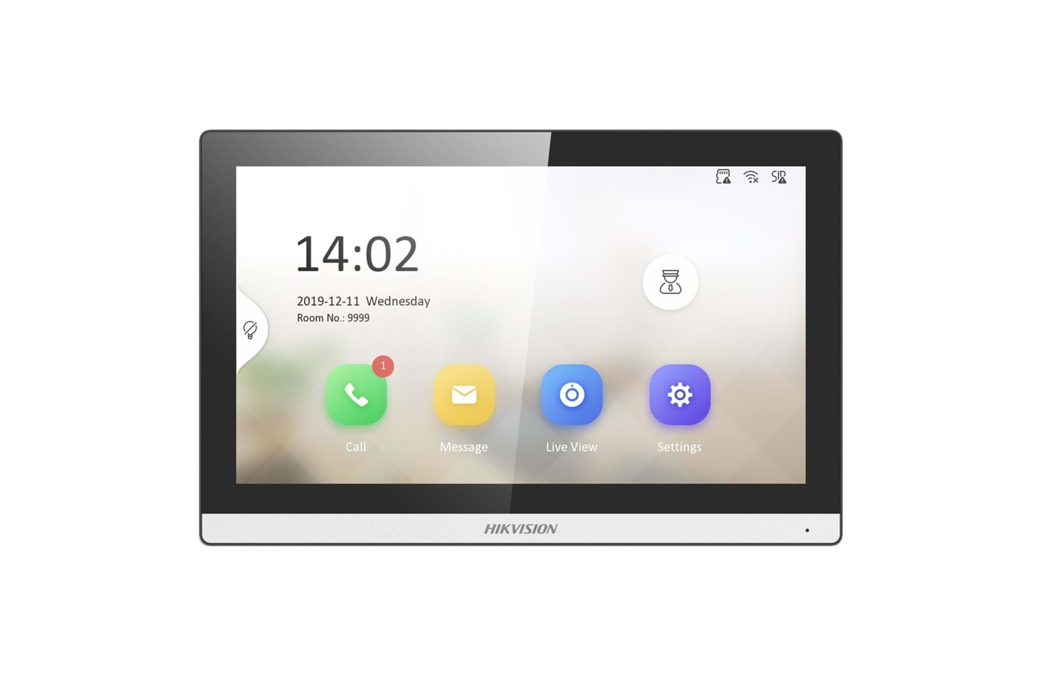 HIKVISION DS-KH6350-WTE1 KABLOSUZ IP GÖRÜNTÜLÜ DİAFON EKRAN 7'inç