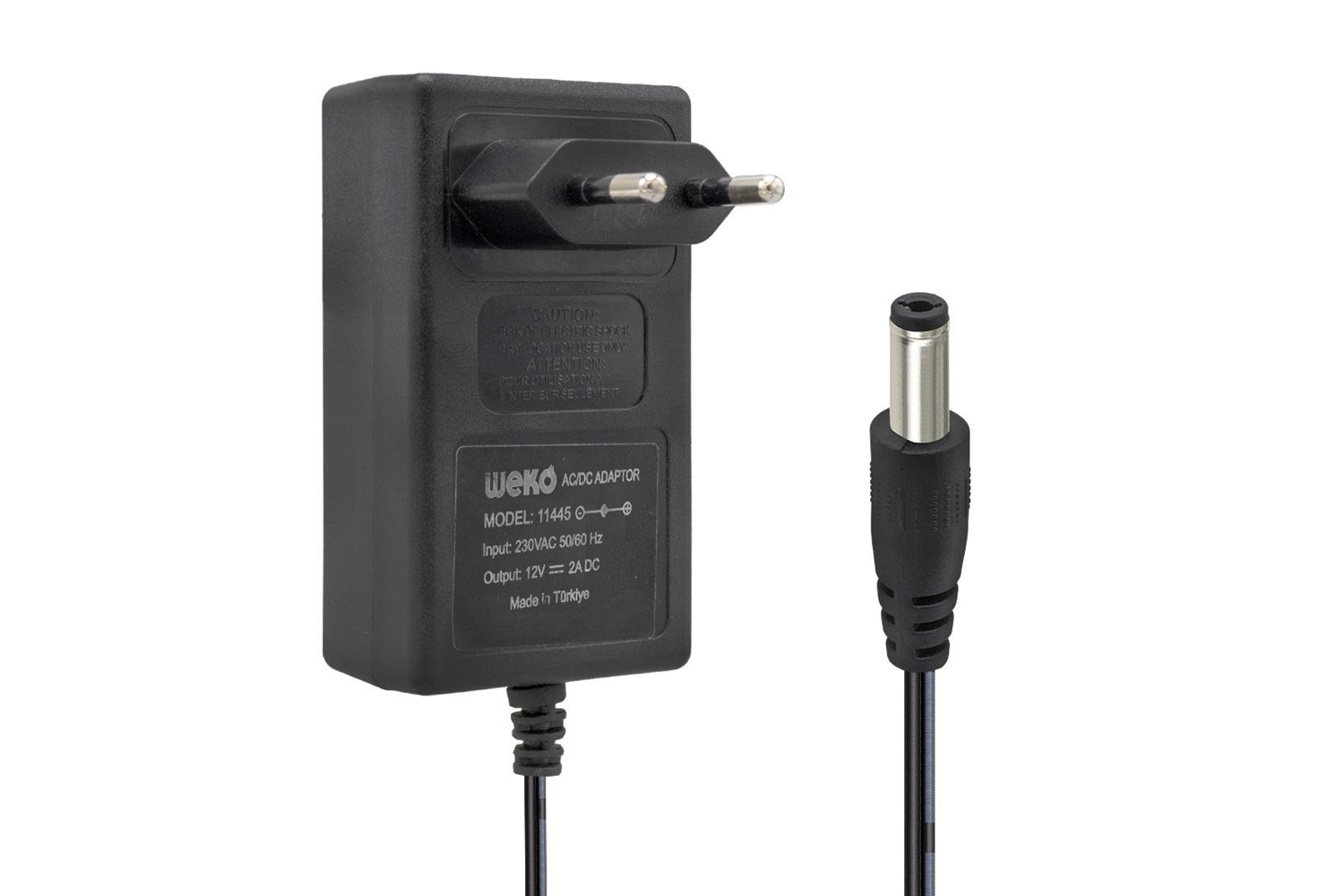 12V 2A PLASTİK ADAPTÖR