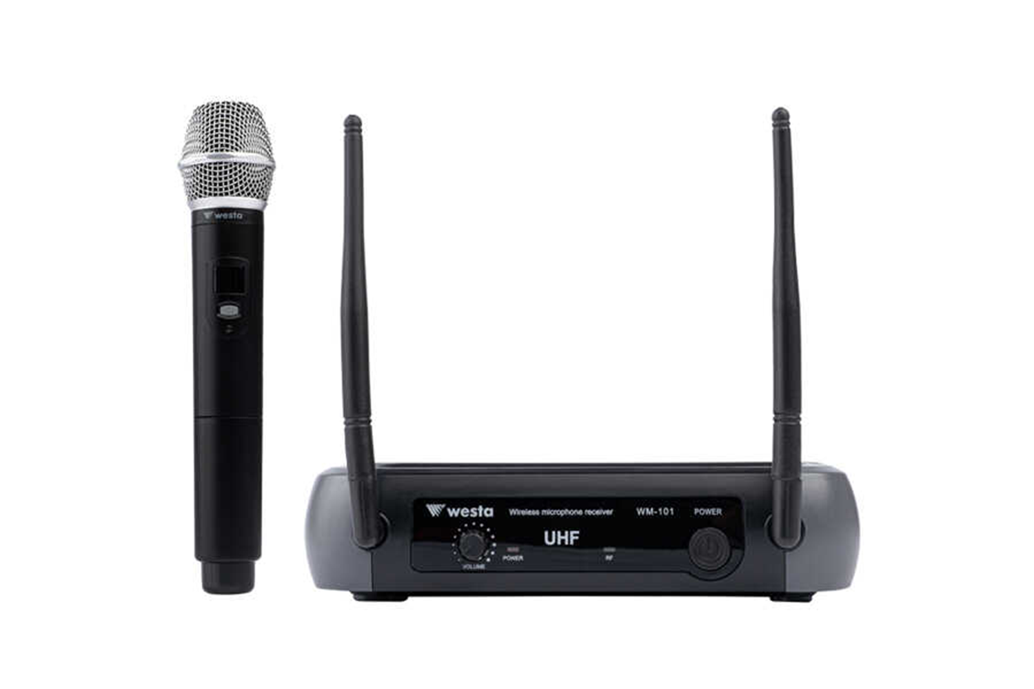 WM-101H 1 RECEIVER+ 1 HANDHELD MIKROFON SETI