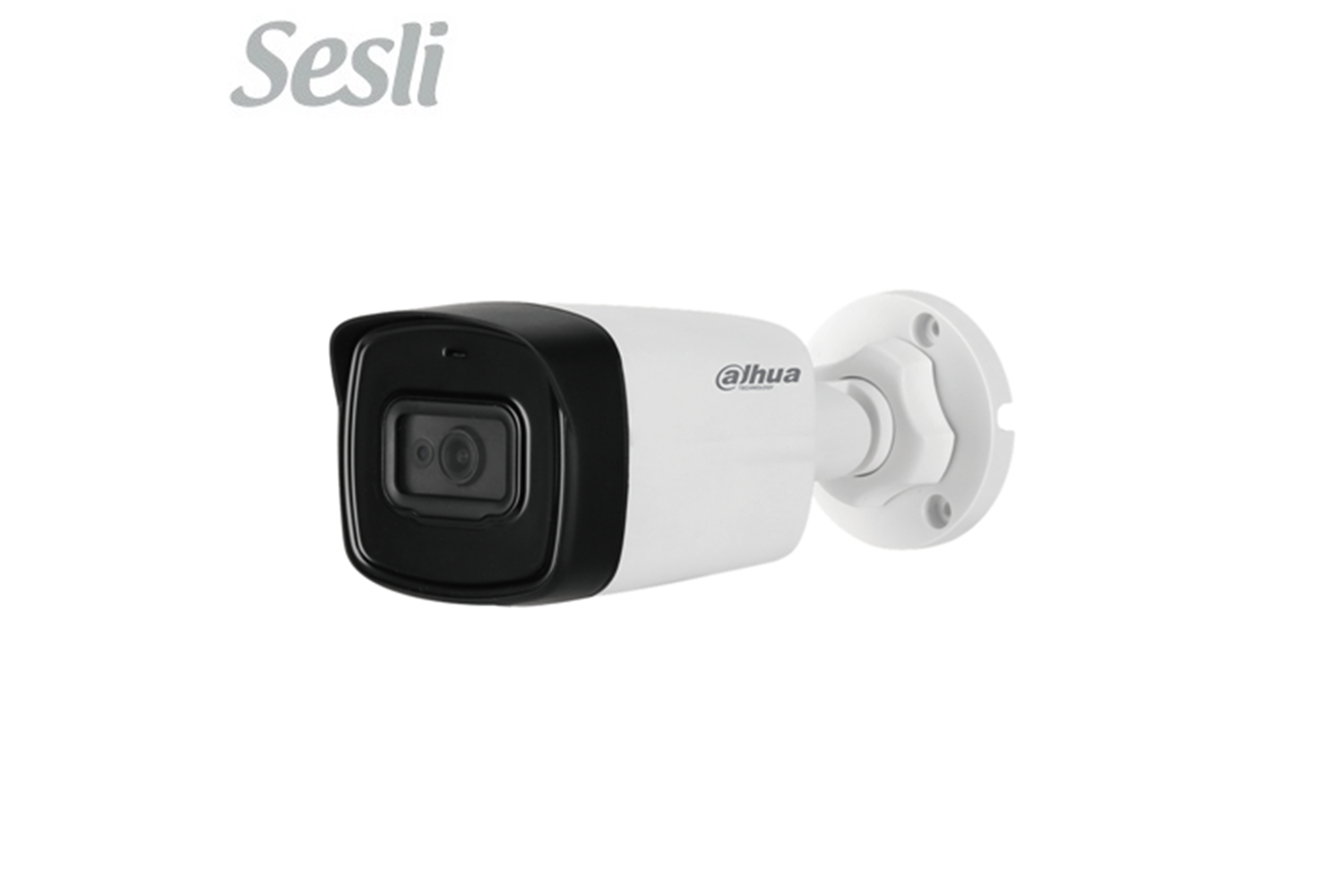 DAHUA HAC-HFW1500TL-A-0360B-S 5MP 3.6MM 80M STARLIGHT IR BULLET SESLI HD-CVI