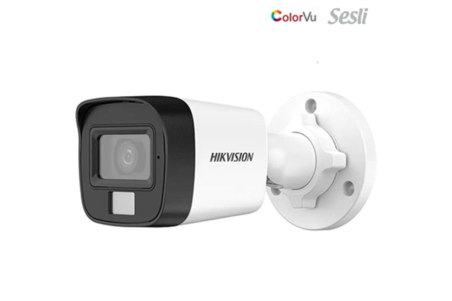 HIKVISION DS-2CE16G0T-LPFS 2MP 2.8MM DAHİLİ SES 2K LENS DUAL LIGHT 25MT BULLET KAMERA