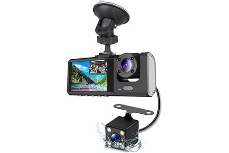 C309 ARAÇ İÇİ DİKİZ DASHCAM WIFI ARABA KAMERASI + TAMPON KAMERASI 1080P