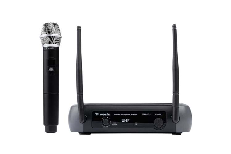 WM-101H 1 RECEIVER+ 1 HANDHELD MIKROFON SETI