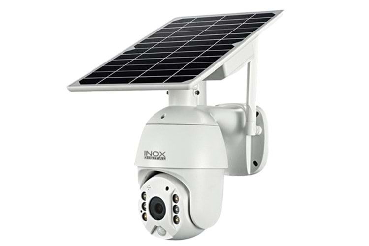 INOX-216IPC 3MP 4G SOLARLI SİMKART DESTEKLİ IP KAMERA METAL KASA