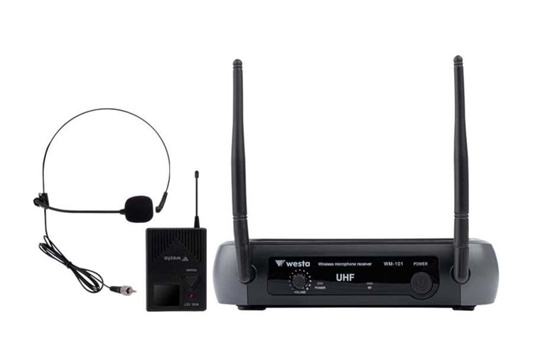 WESTA WM-101T 1 Receiver+1 Lavalier (Yaka) Mikrofon Seti