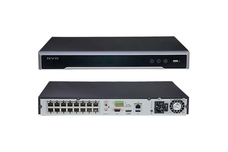 HİKVİSİON DS-7616NI-Q2/16P 16 KANAL POELİ 4K 2XSATA DESTEKLEYEN