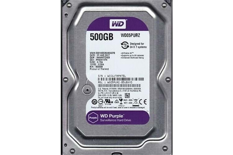 500 GB 7/24 HDD HARDDİSK