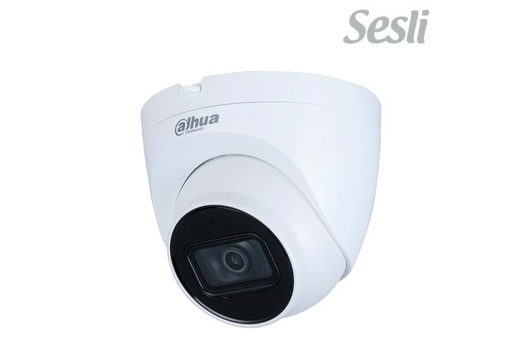 DAHUA IPC-HDW1431T-AS-0208B-S2 4 MP DAHİLİ SESLİ IP DOME KAMERA H.265+