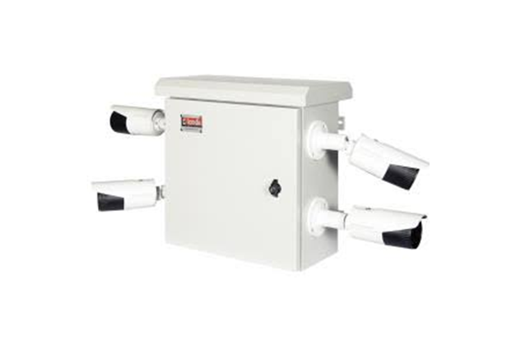 LANDE ÇİFT CIDAR MINI MOBESE KABİN 445x225x500 + 1 Lİ TERM.FAN+DİREK ASKI APARATI DAHİL