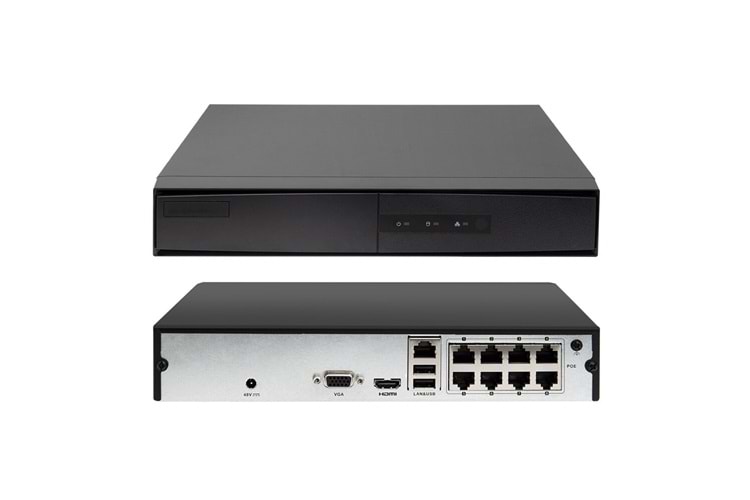 HİKVİSİON DS-7108NI-Q1/8P/M 8 KANAL POELİ NVR KAYIT CİHAZI
