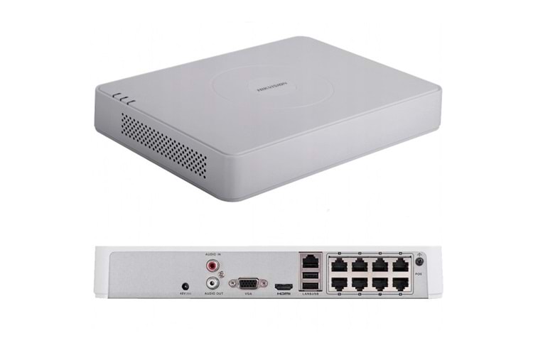 HIKVISION DS-7108NI-Q1/8P(D) 8 KANAL 8 PORT POE NVR KAYIT CIHAZI