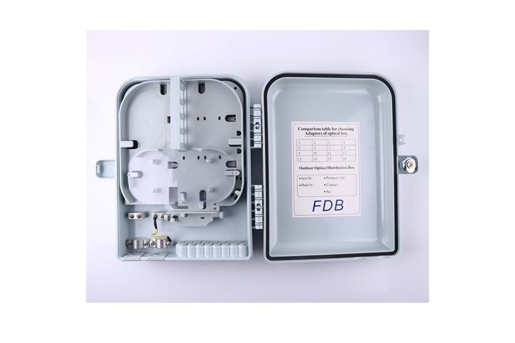 12 CORE FİBER SONLANDIRMA KUTUSU PLASTİK