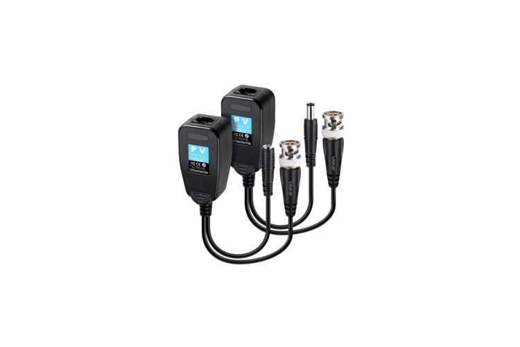 BNC TO RJ45 VİDEO POWER BALUN