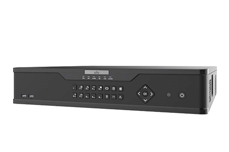 UNİVİEW NVR308-64X 64 KANAL 8 SATALI NVR KAYIT CİHAZI H.265+