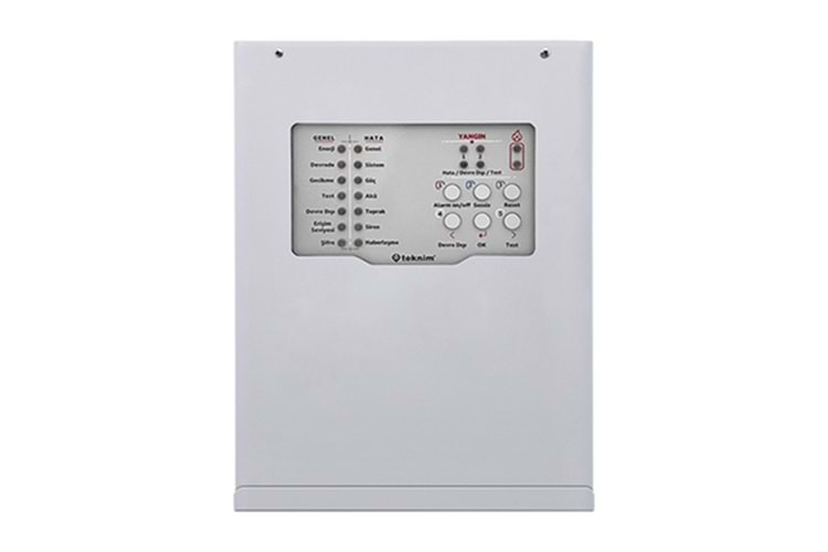 TEKNİM TFP-3124 4 BÖLGELİ KONVANSİYONEL YANGIN ALARM PANELİ