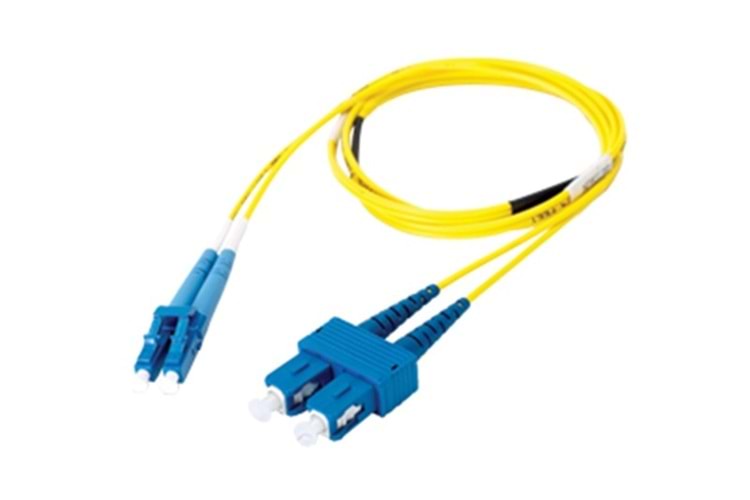 SC-LC MM 50/125 OM3 DUPLEX PATCH CORD LSZH 2 MT
