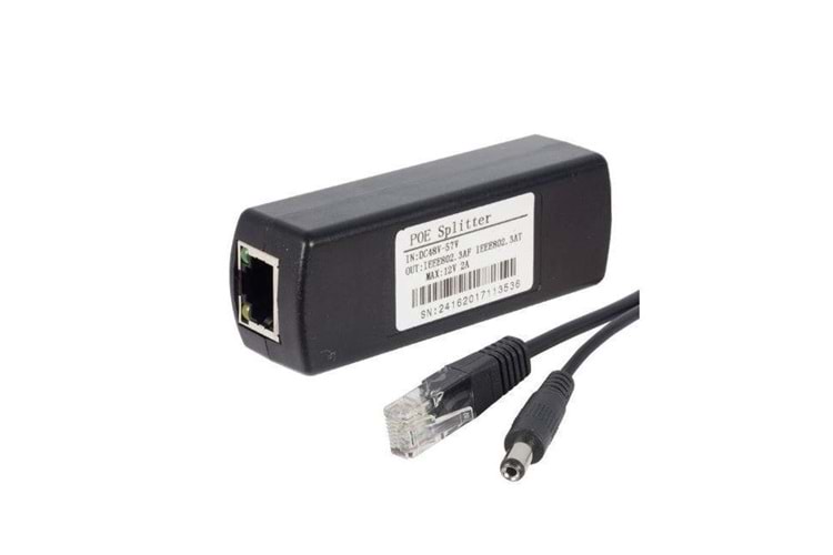 POE SPLITTER 12V AKTİF ÇEVİRİCİ