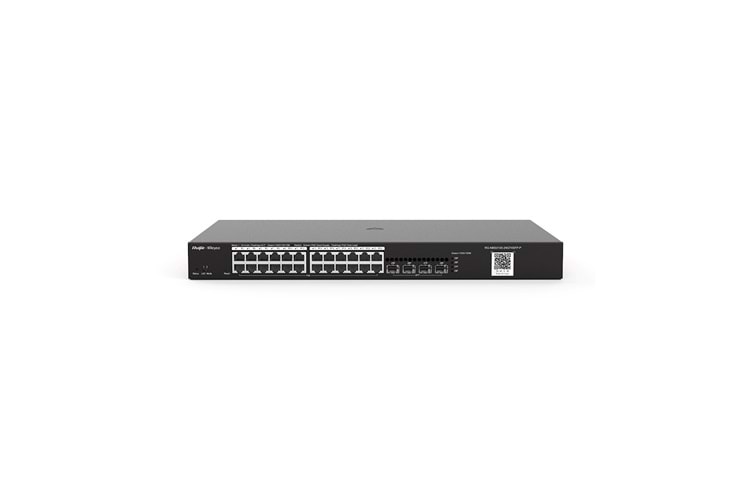 RUIJIE REYEE RG-NBS3100-24GT4SFP 24 PORT 10/100/1000 4 X SFP YONETILEBILIR RACK MOUNT SWITCH METAL KASA