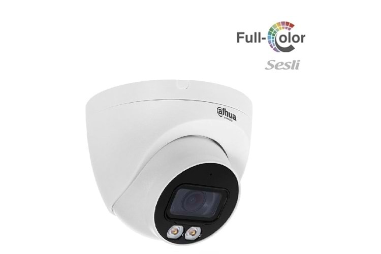 DAHUA IPC-HDW2449T-S-IL-0280B 4 MP DAHİLİ SESLİ 30 MT GECE GÖRÜŞ