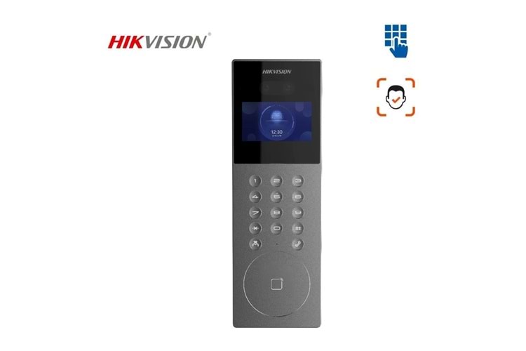 HİKVİSİON DS-KD9203-E6 APARTMAN TİPİ YÜZ TANIMA TERMİNALİ DIŞ ORTAM ÜNİTESİ
