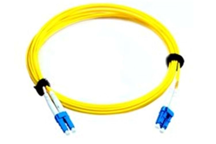 LC-LC SM 9/125 DUPLEX PATCH CORD LSZH 1 MT