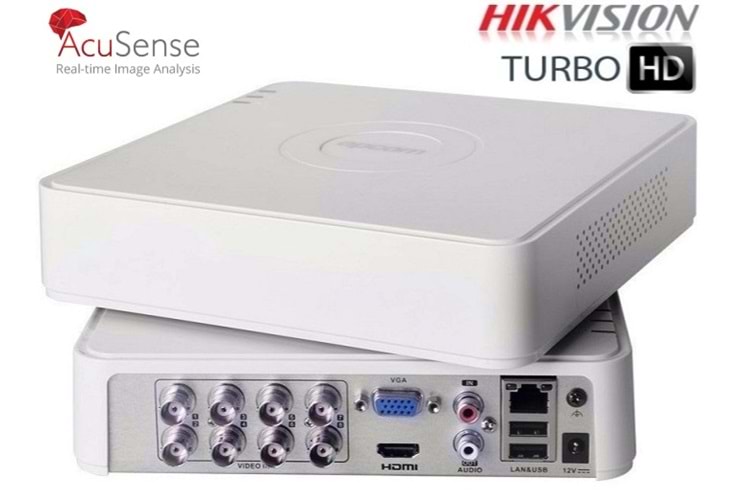 HİKVİSİON DS-7108HGHI-M1 8 KANAL 1080P LİTE HD-TVI KAYIT CİHAZI H.265+