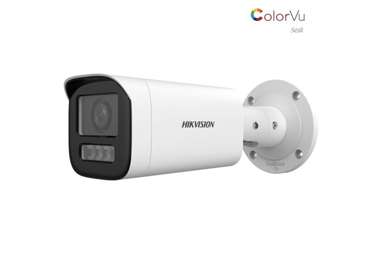 HİKVİSİON DS-2CD1643G2-LIZSU 4 MP DAHİLİ SESLİ 2.8-12 MM MOTORİZE LENSLİ COLORVU IP BULLET KAMERA H.265+ 50 MT GECE GÖRÜŞ