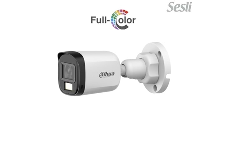 DAHUA HAC-B1A51U-IL-A-0360B RENKLI SESLİ 5MP AKILLI ÇIFT IŞIKLI HDCVI AHD BULLET KAMERA