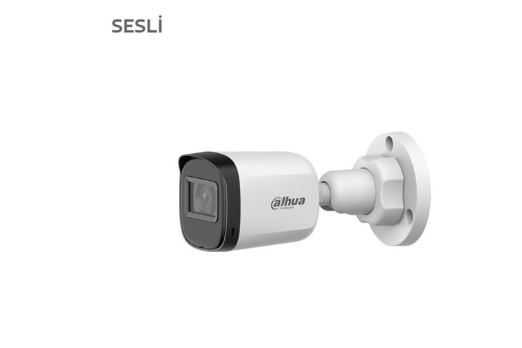 DH-HAC-B1A21-U-A-0360B 2MP DAHİLİ SESLİ 3.6 MM LENSLİ IR BULLET 30 MT GECE GÖRÜŞLÜ