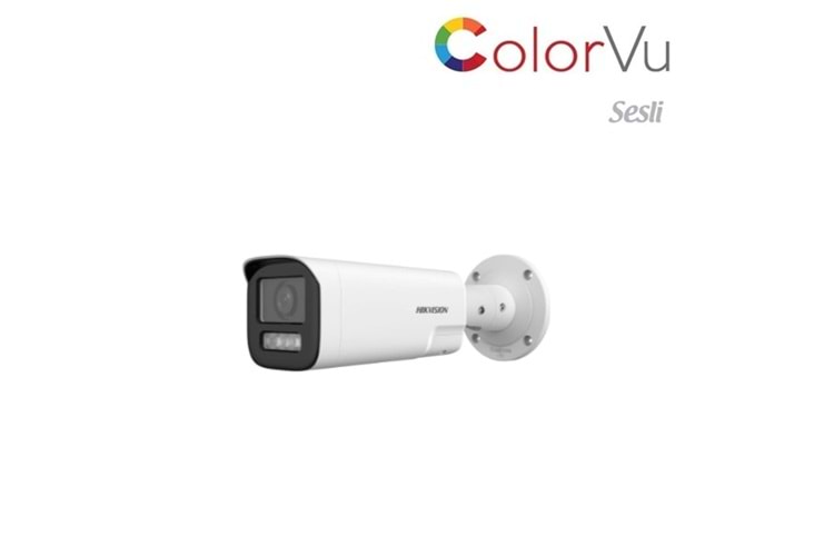 HİKVİSİON DS-2CD1663G2-LIZSU/SL 6 MP DAHİLİ ÇİFT YÖNLÜ SES COLORVU 2.8-12 MM MOTORİZE LENSLİ IP BULLET