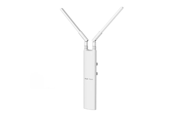 RUJIE REYEE RG-RAP52-OD Wi-Fi 5 AC1300 1PORT GIGABIT 2X2 MU-MIMO 2.4/5GHz POE ADAPTORSUZ OUTDOOR OMN