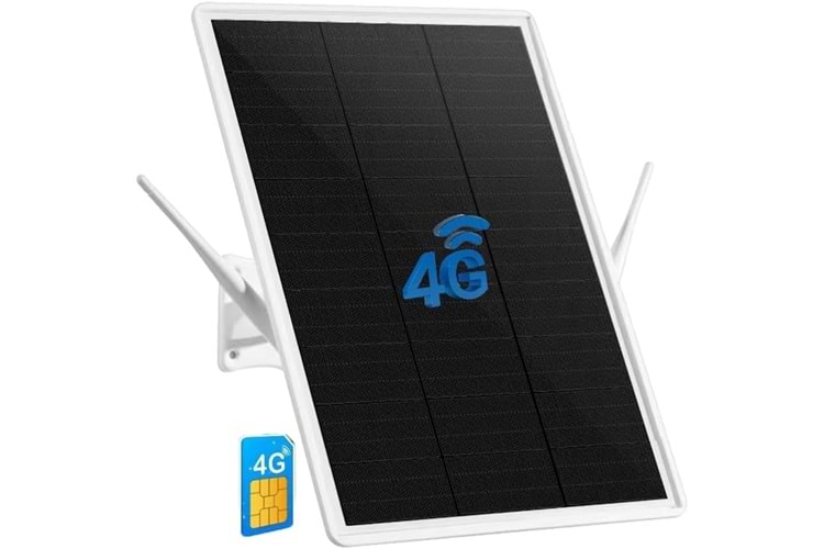 Solar Kablosuz Yönlendirici 4G LTE Wifi Simli Modem Outdoor