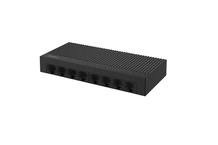 IMOU SF108C 8-PORT 100MBPS PLASTIK KASA SWITCH