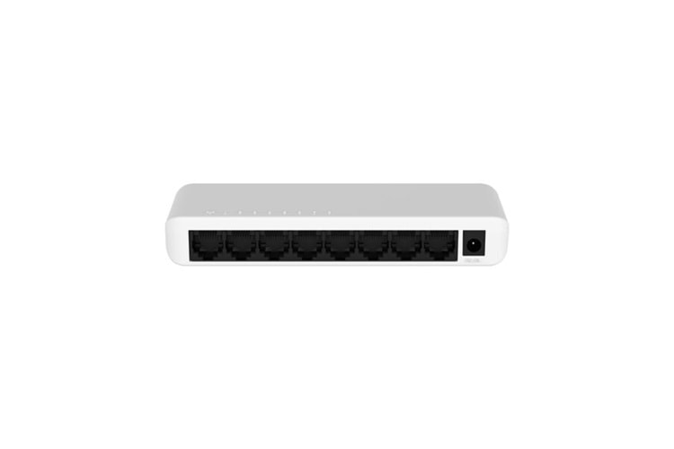 ttec 08100SW 8 Portlu, 10/100 Fast Ethernet, Tak Çalıştır Switch, Plastik Kasa (TSS)
