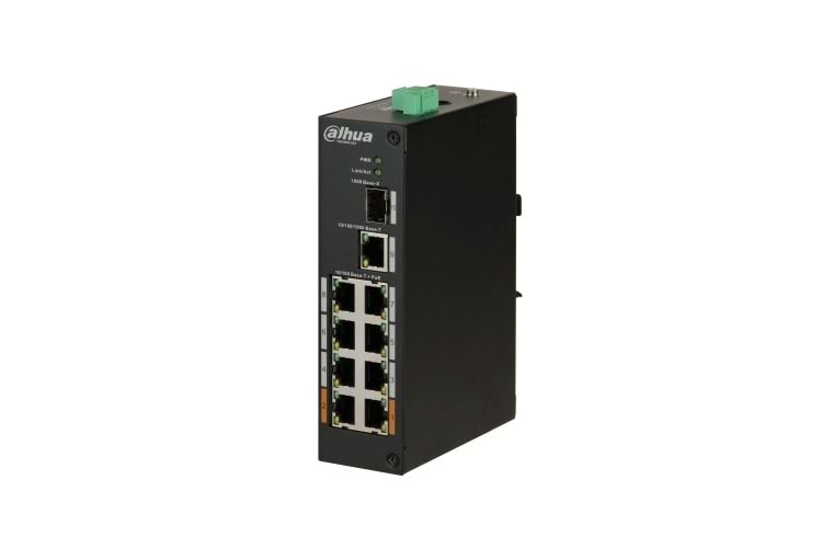 PFS3110-8ET-96 ENDÜSTRİYEL TİP 8 PORT POE+1XGİGABİT-1XSFP PORT POE (96W) SWITCH