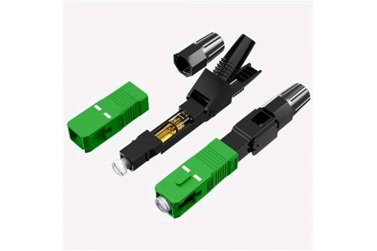 SC/APC SM FİBER OPTİK CONNECTOR